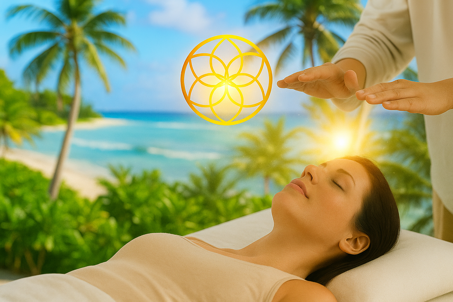 Energetická bezkontaktní masáž s harmonizací těla